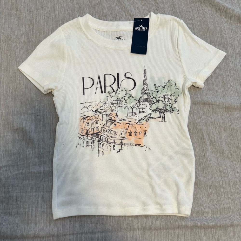 Hollister Paris baby tee
